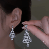 Pendientes de árbol de Navidad